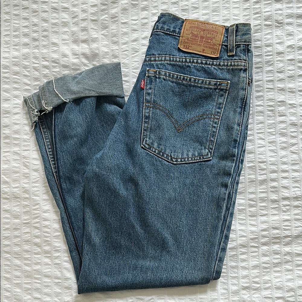Levi's 512 Blue Jeans